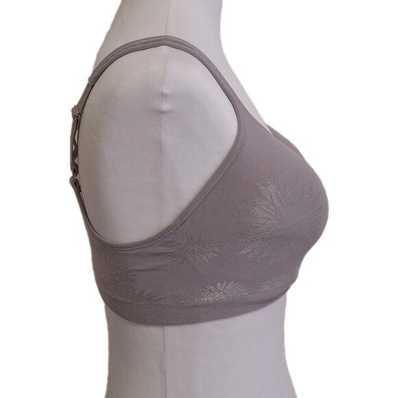 BALI WIRELESS BRA SIZE 38D GREY - Picture 5 of 6